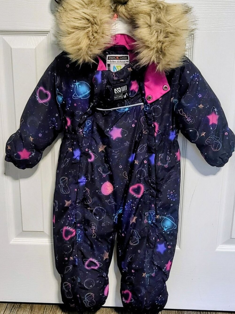 Nano one piece snowsuit for girls 18 mths